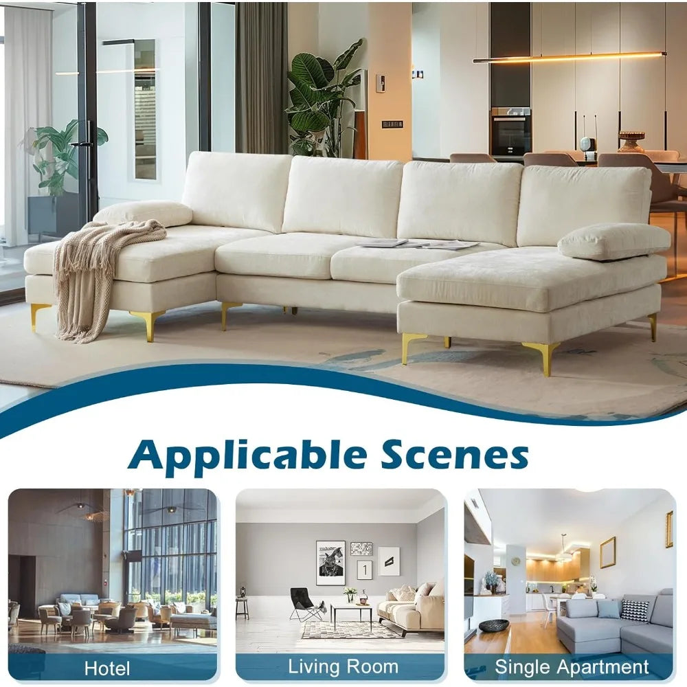 Sectional Sofa Couch w/Chaise