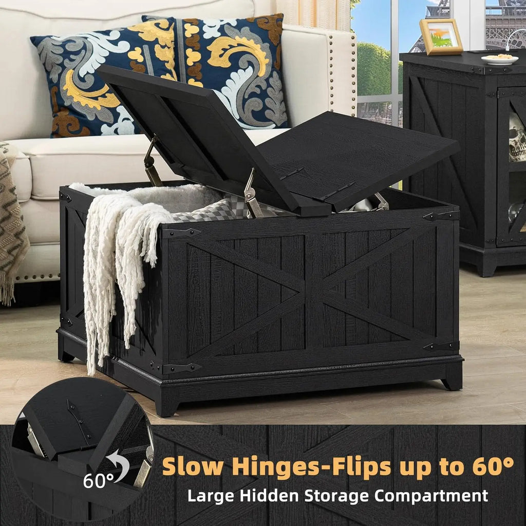 Coffee Table with Hidden Storage