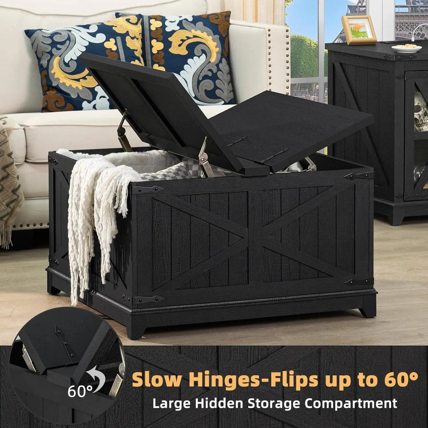 Coffee Table with Hidden Storage