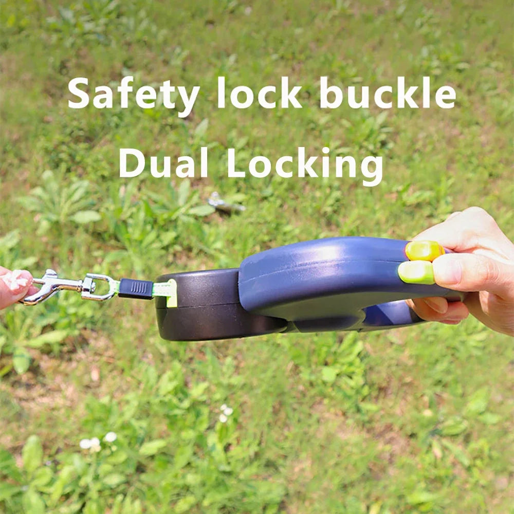 Retractable Double-Ended Dog Leash