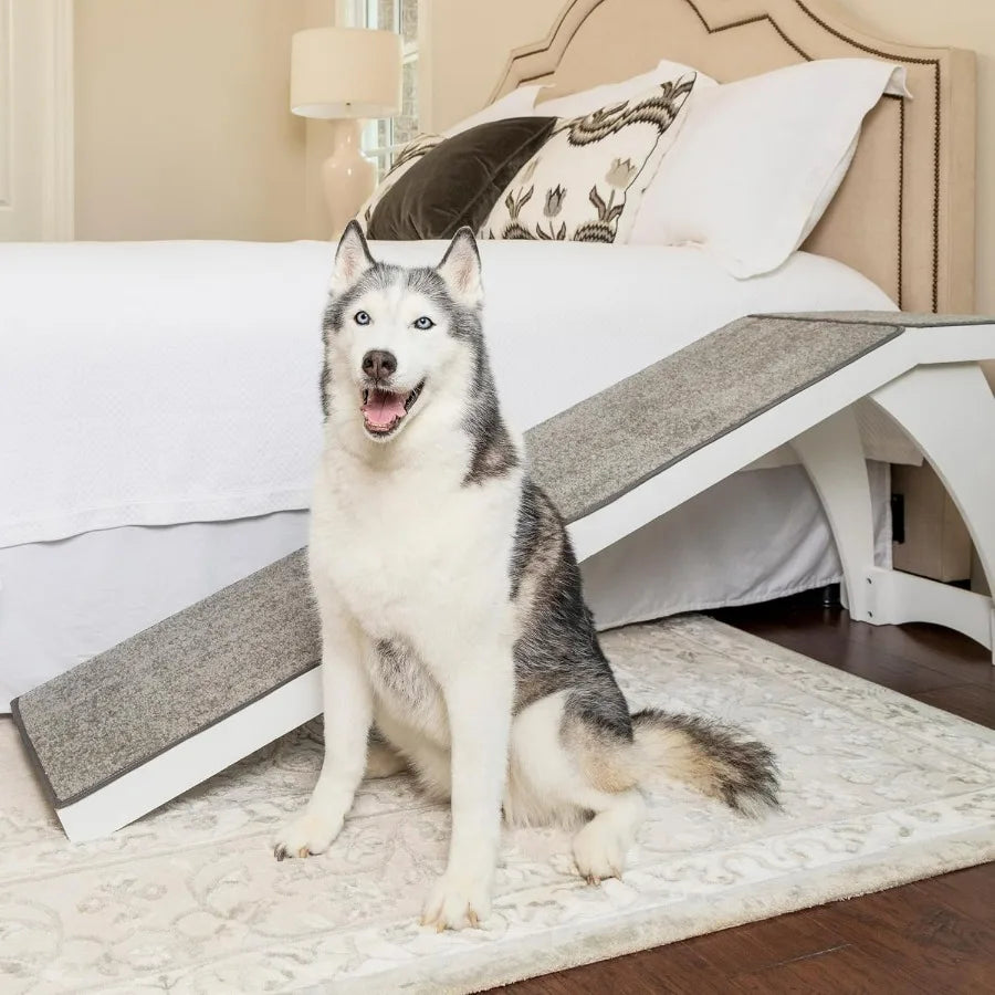 Wooden Bed Ramp for Cats Dogs