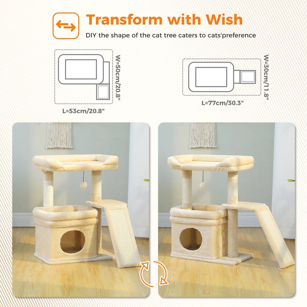 Cat Condo, Scratchers and Toys