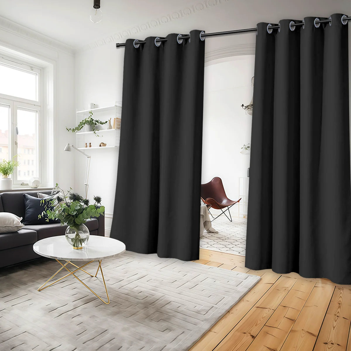 2 PCS Blackout Curtains