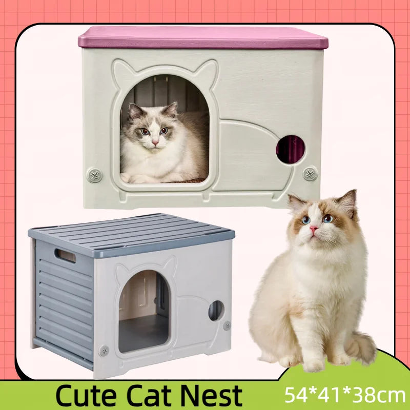 Outdoor Rainproof Stray Cat House