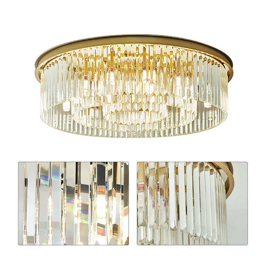 LED Chandelier Crystal Light Fixture