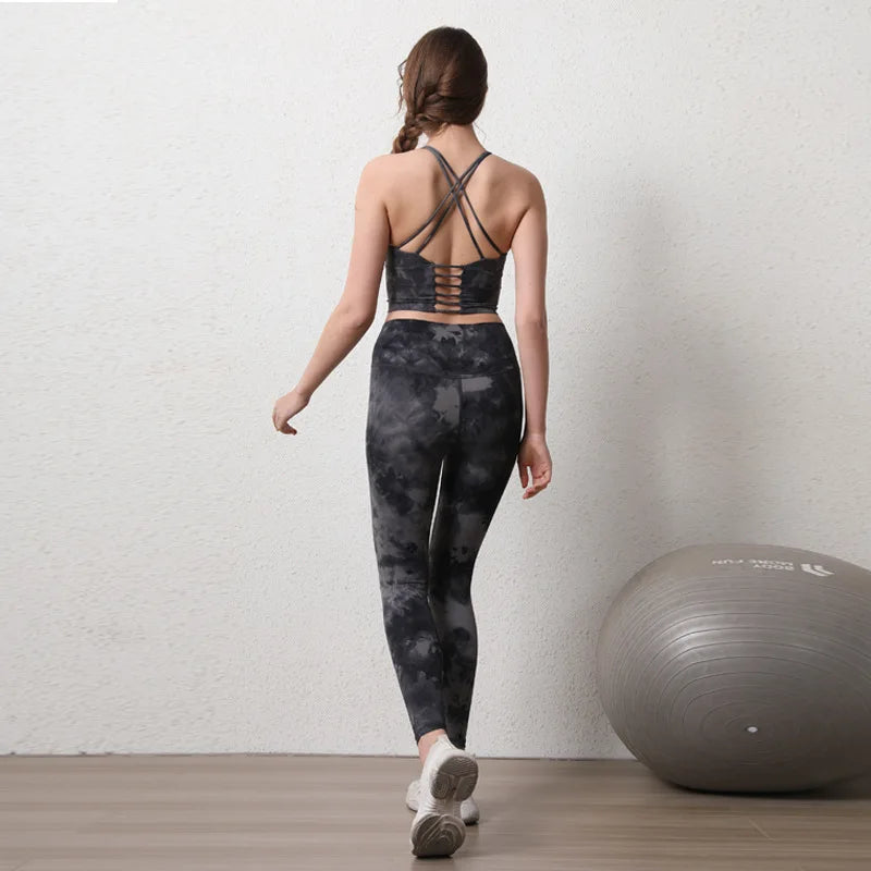 Women's High-Waist  Yoga Sets