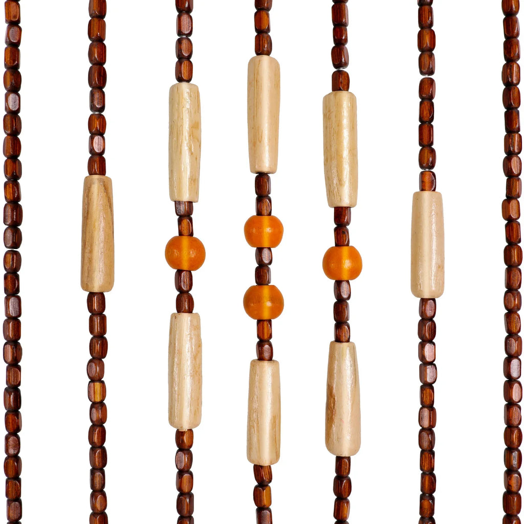 Wooden Thread Curtain Room Divider