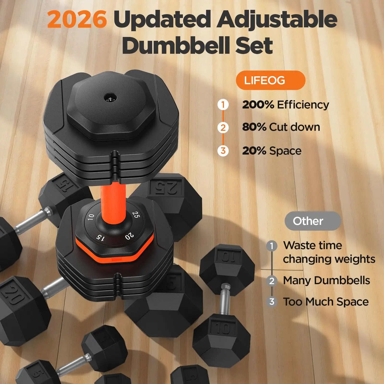 Adjustable Dumbbell Set