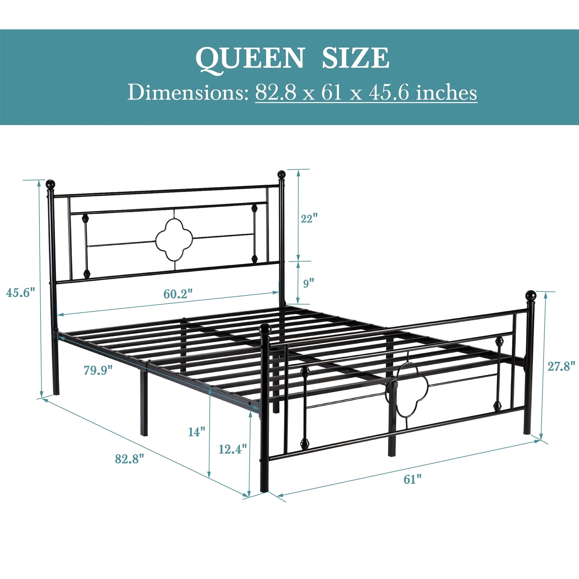 Metal Platform Bed Frame