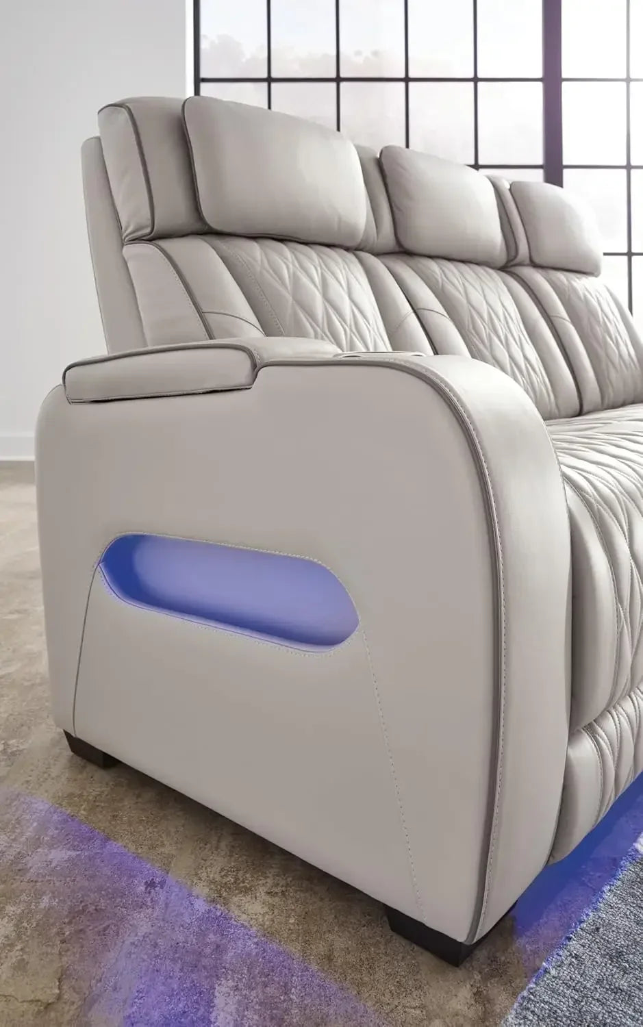 Power Reclining Sofa w/USB Charging Ports