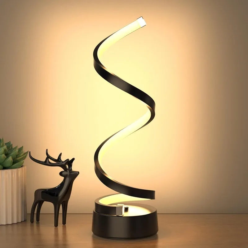 Creative Spiral LED Table Lamp