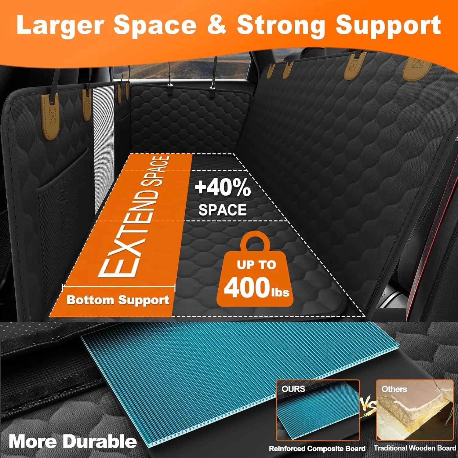 Travel Foldable Dog Car Seat