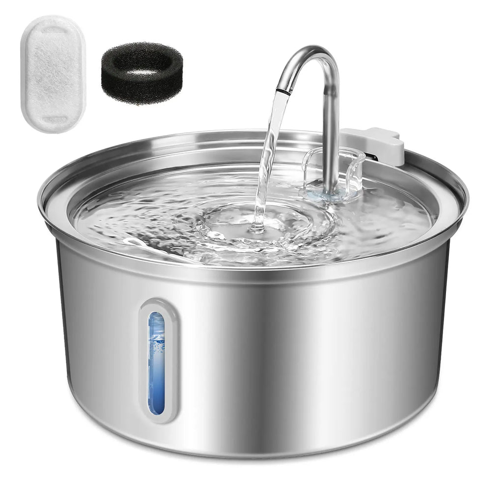 Cat Water Fountain Stainless Steel