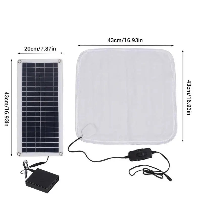 Solar Pet Heating Pad 100W