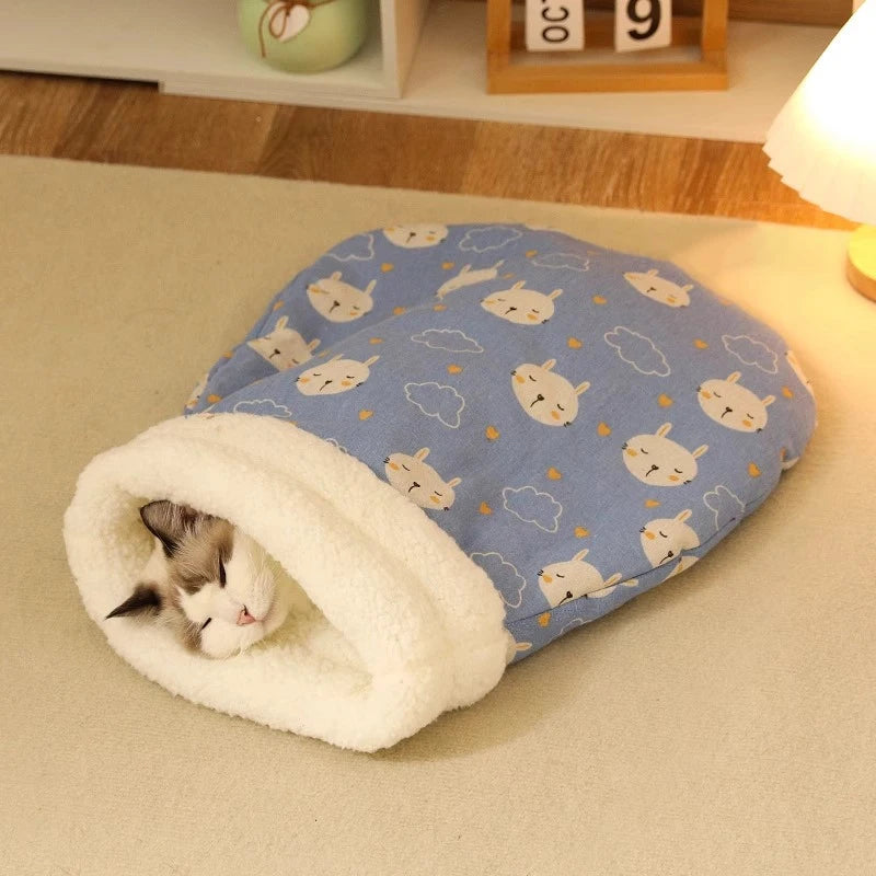Soft and Fluffy Cat Sleeping Bag
