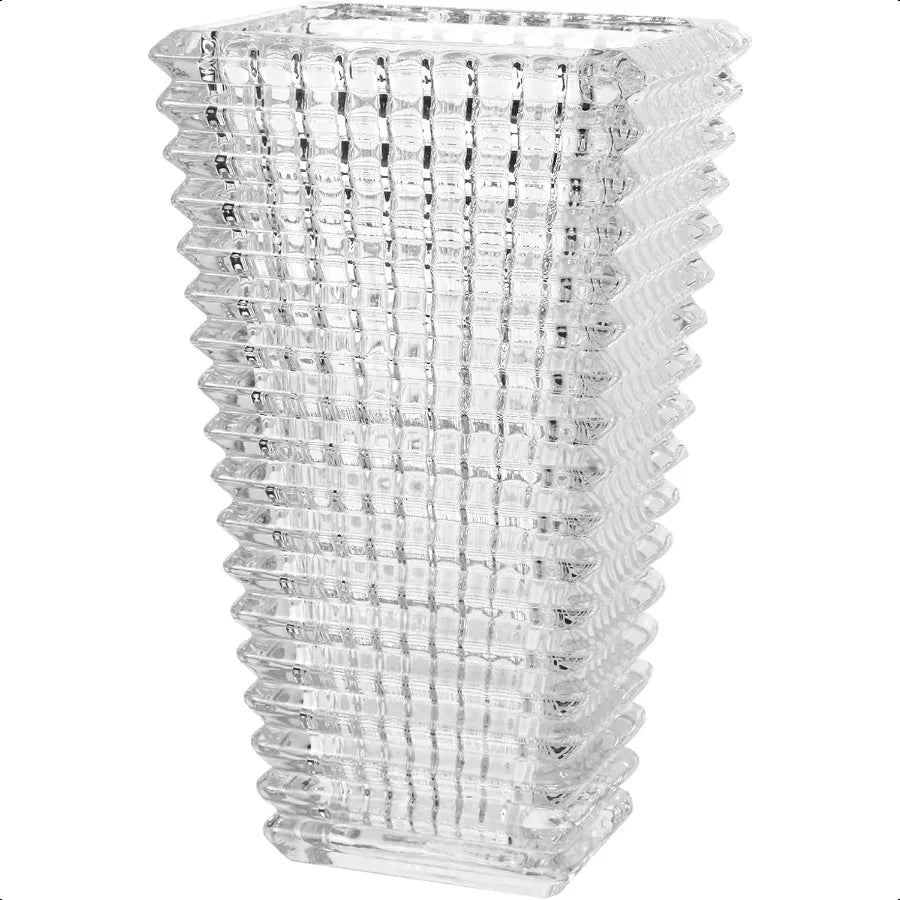 Large Crystal Glass Vase for Flowers