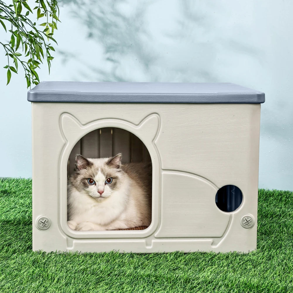 Outdoor Rainproof Stray Cat House