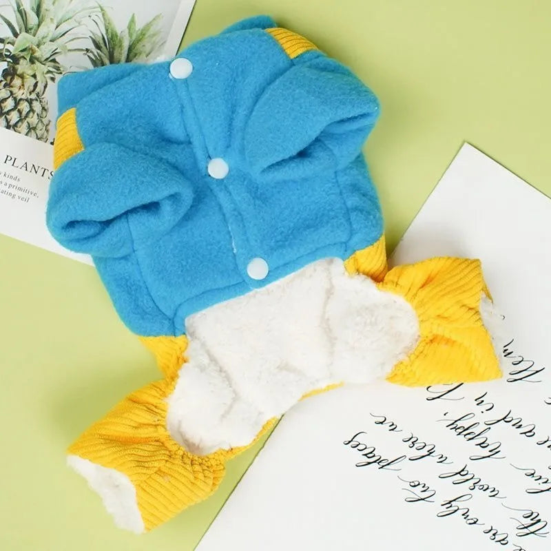 Cat Thick Four-legged Coat