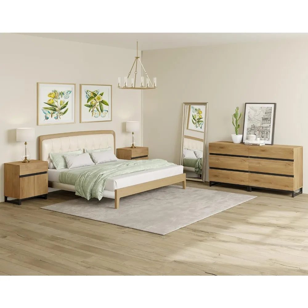 Dresser and Nightstand Set of 3