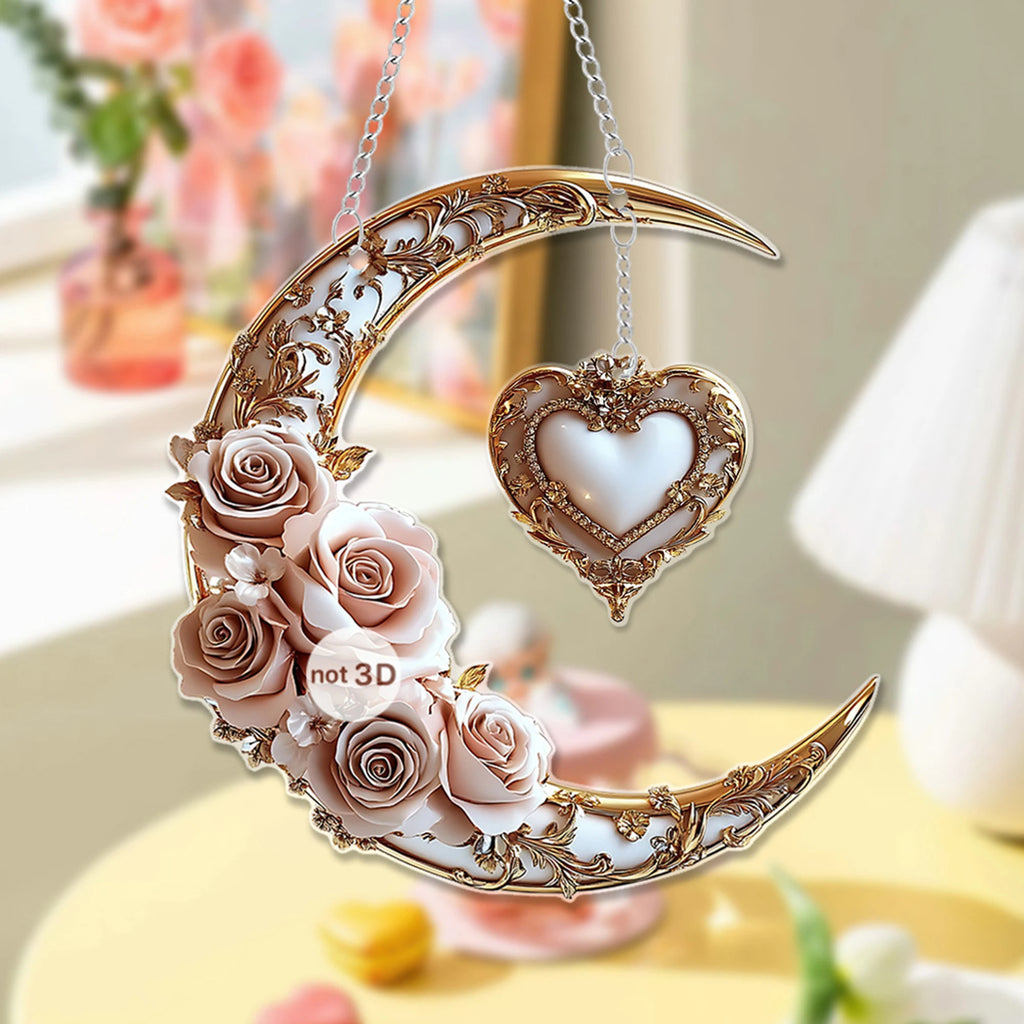 Elegant Starry Night Suncatcher