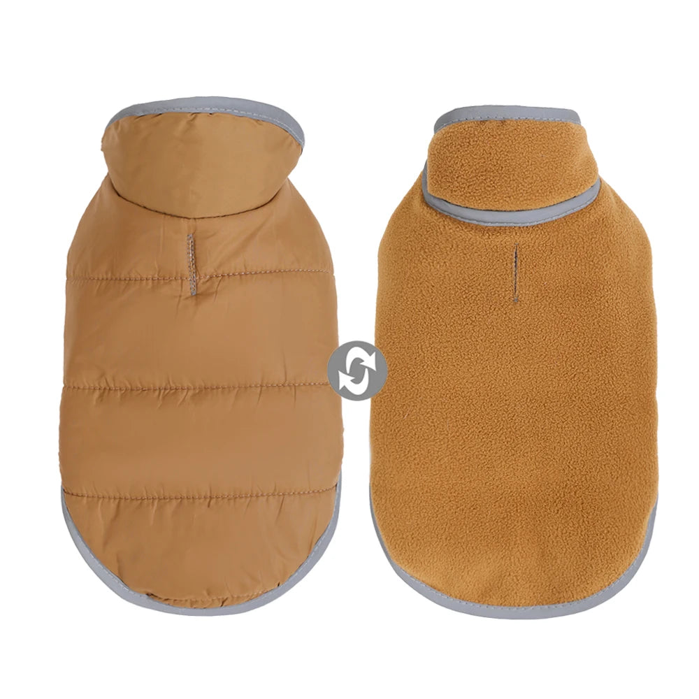 Warm Fleece Dog Vest Jacket