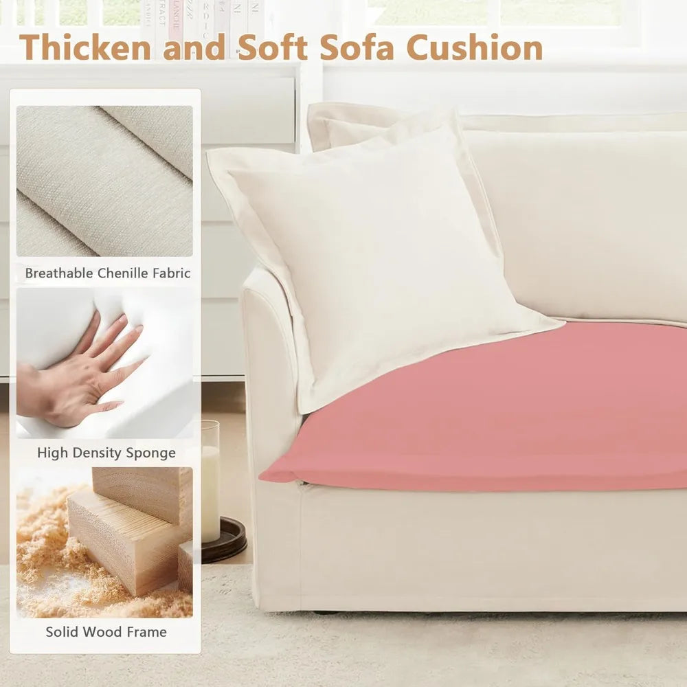 Oversized Upholstered Sofa Chair