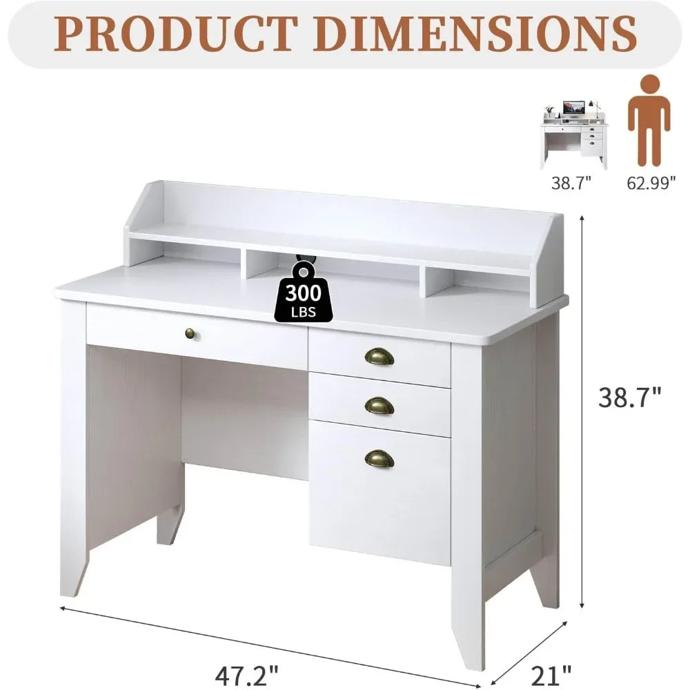 Computer Desk w/Monitor Stand