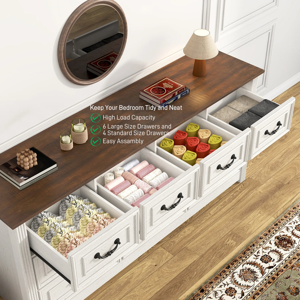 Wood Chest of Drawer