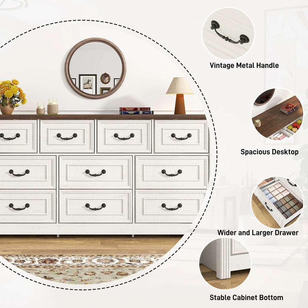 Wood Chest of Drawer