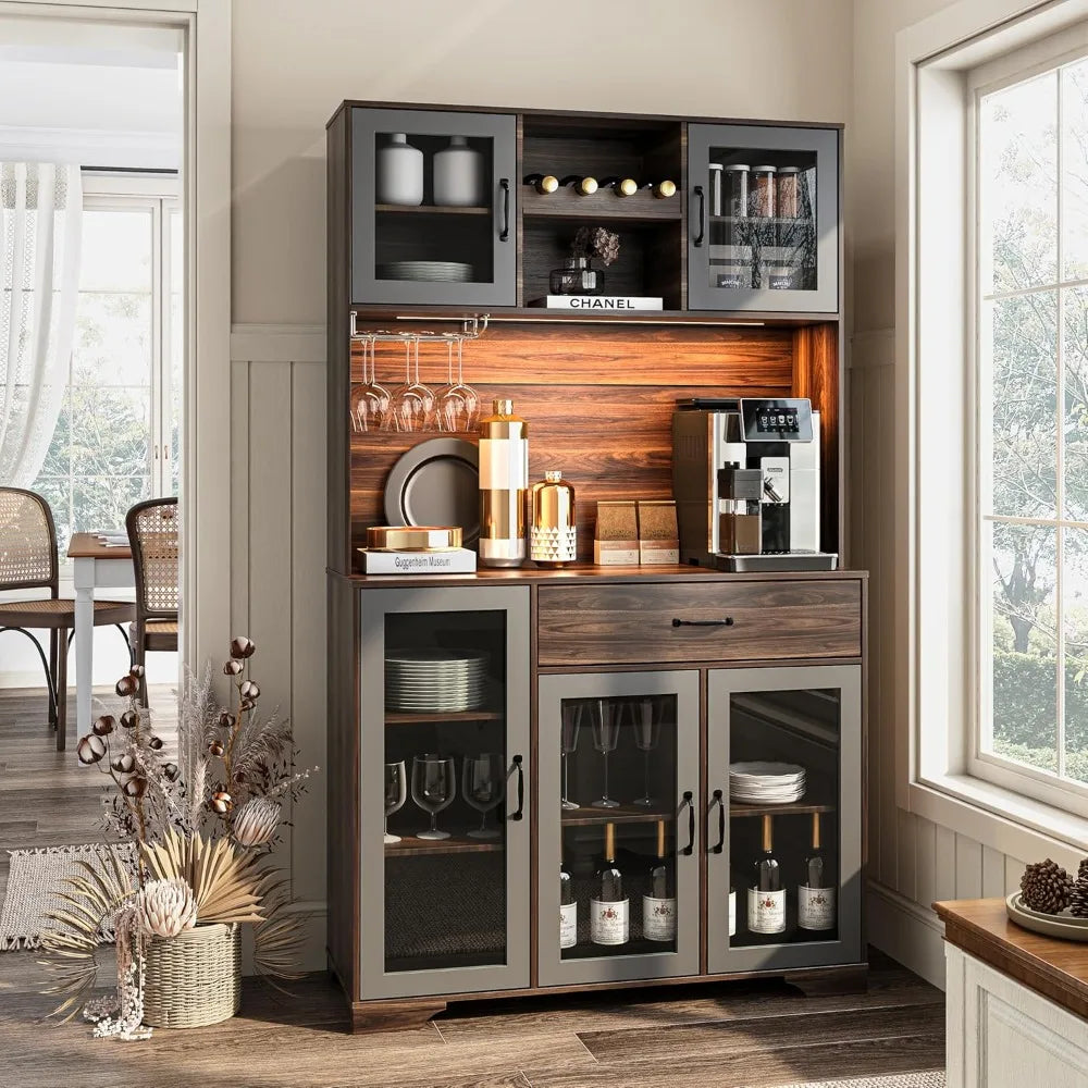 Tall Cabinet with Charging Station