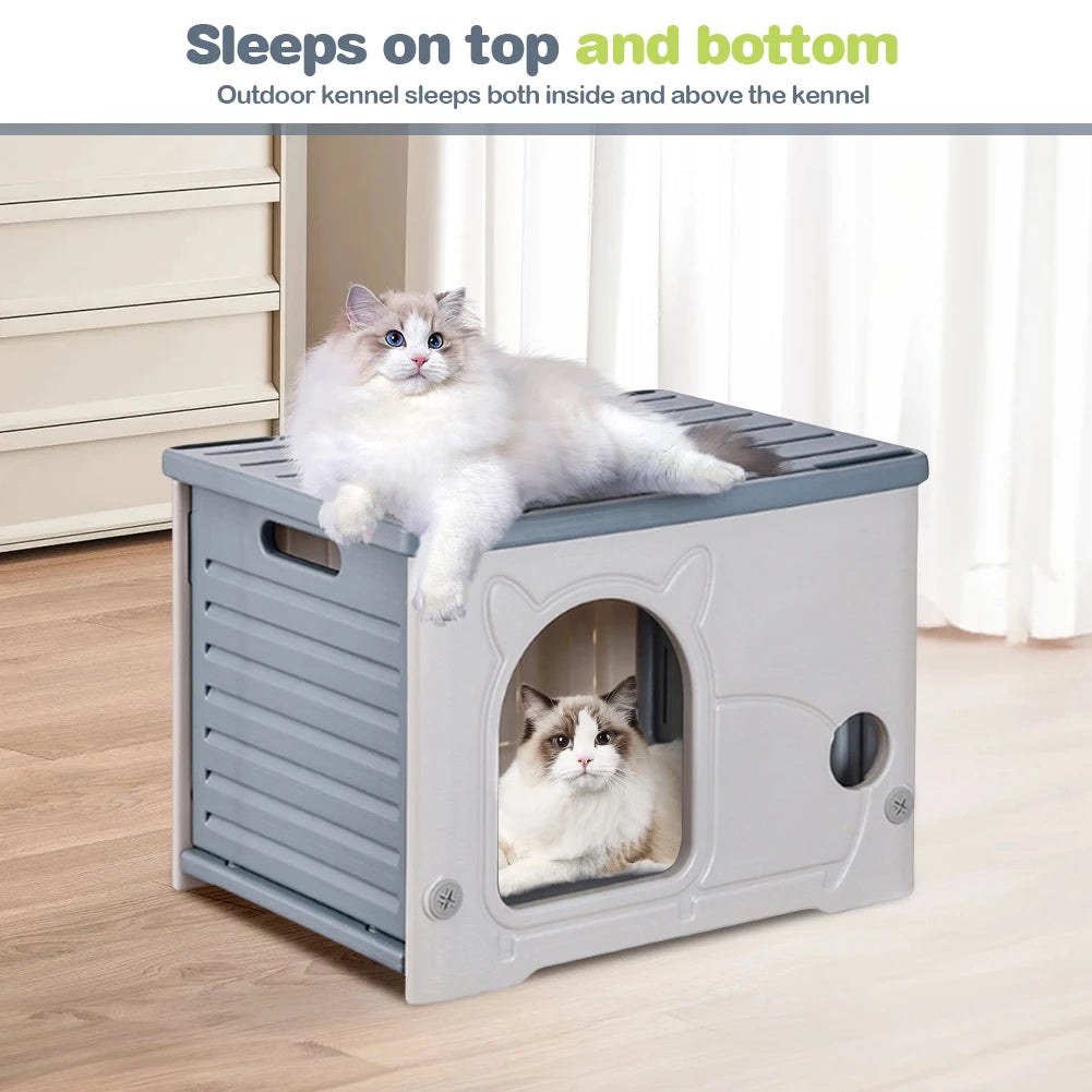 Outdoor Rainproof Stray Cat House