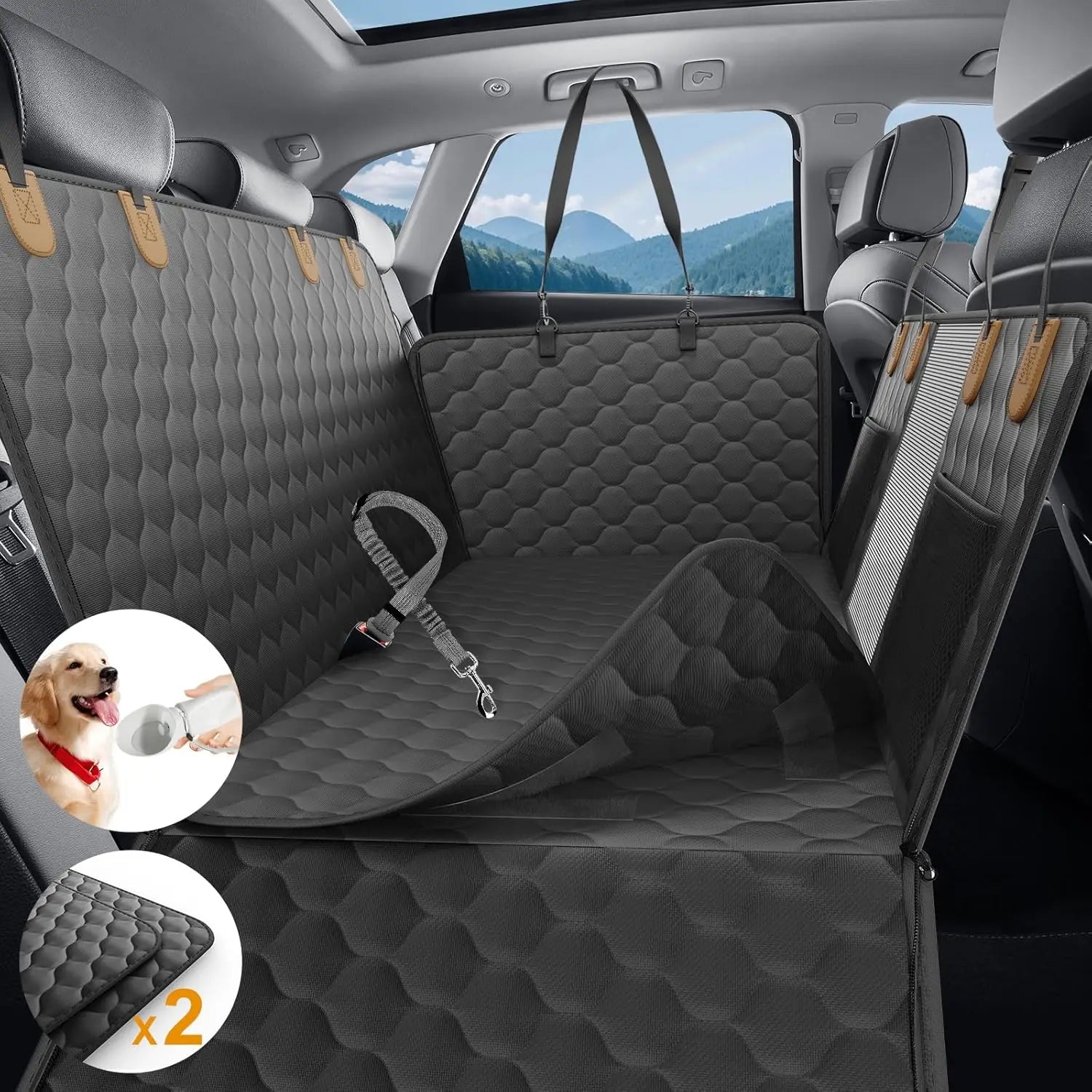 Travel Foldable Dog Car Seat