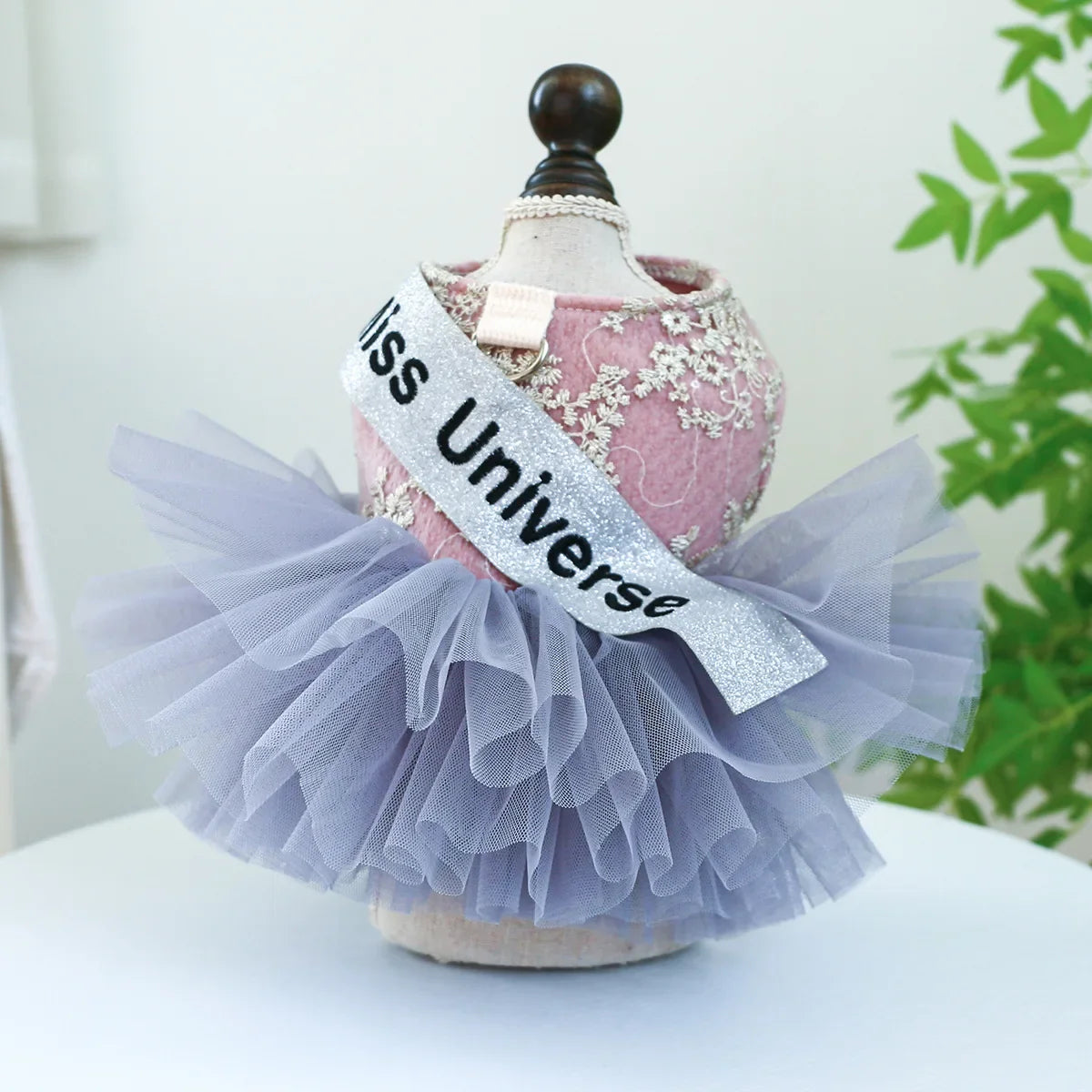 Dog Princess Dress w/Pulling Cord