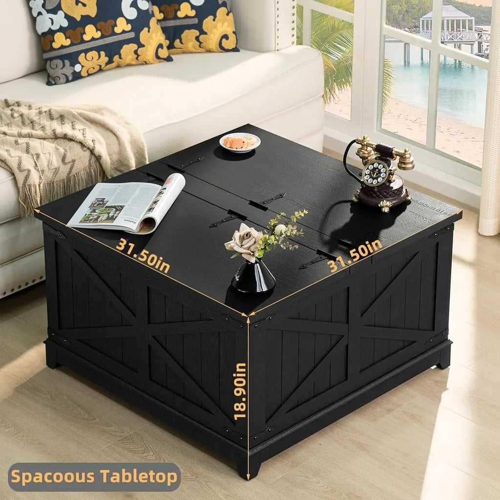 Coffee Table with Hidden Storage