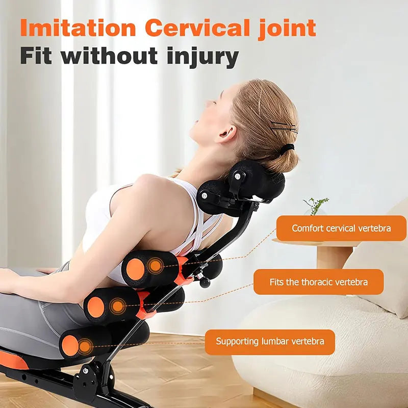 Foldable abdominal exercise bench