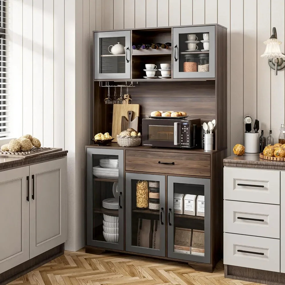 Tall Cabinet with Charging Station