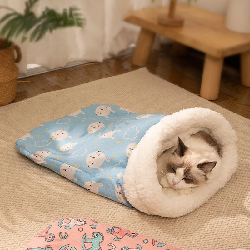 Soft and Fluffy Cat Sleeping Bag