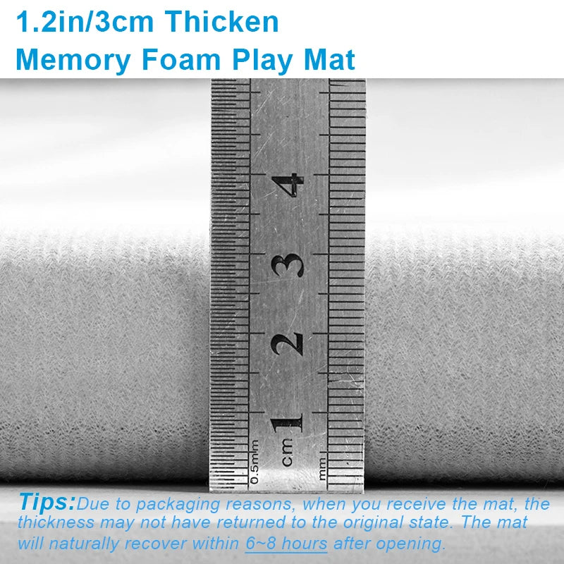 Padded Foam Rug for Kids Play