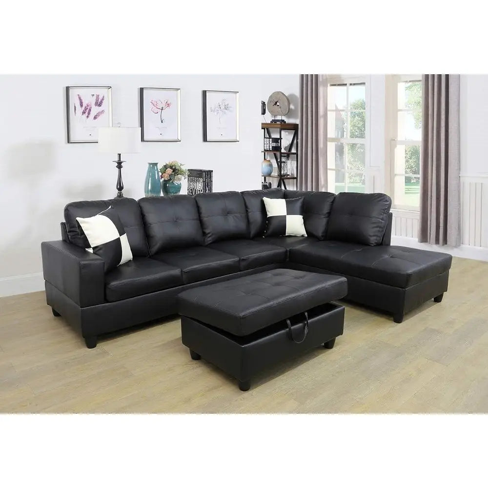3-Piece Living Room Sofa Set
