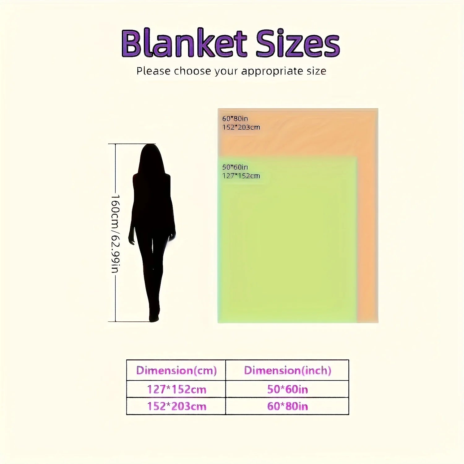 Twin Size Fleece Bed Blanket