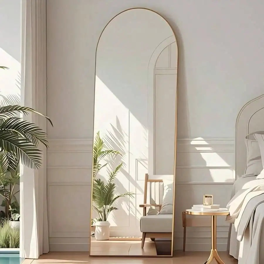Arched Full Length Floor Mirror