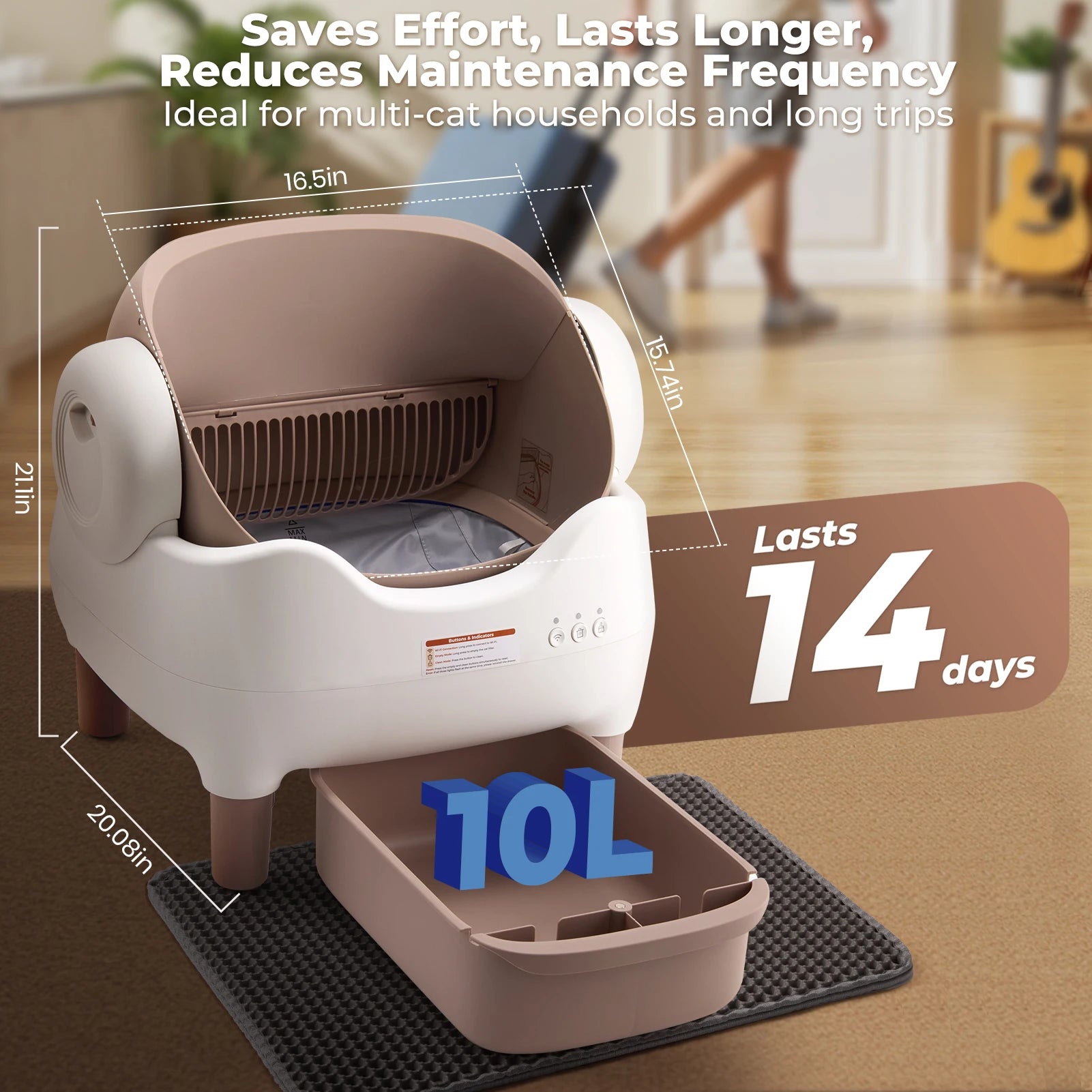 Self Cleaning Litter Box,