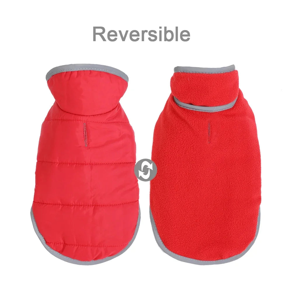 Warm Fleece Dog Vest Jacket