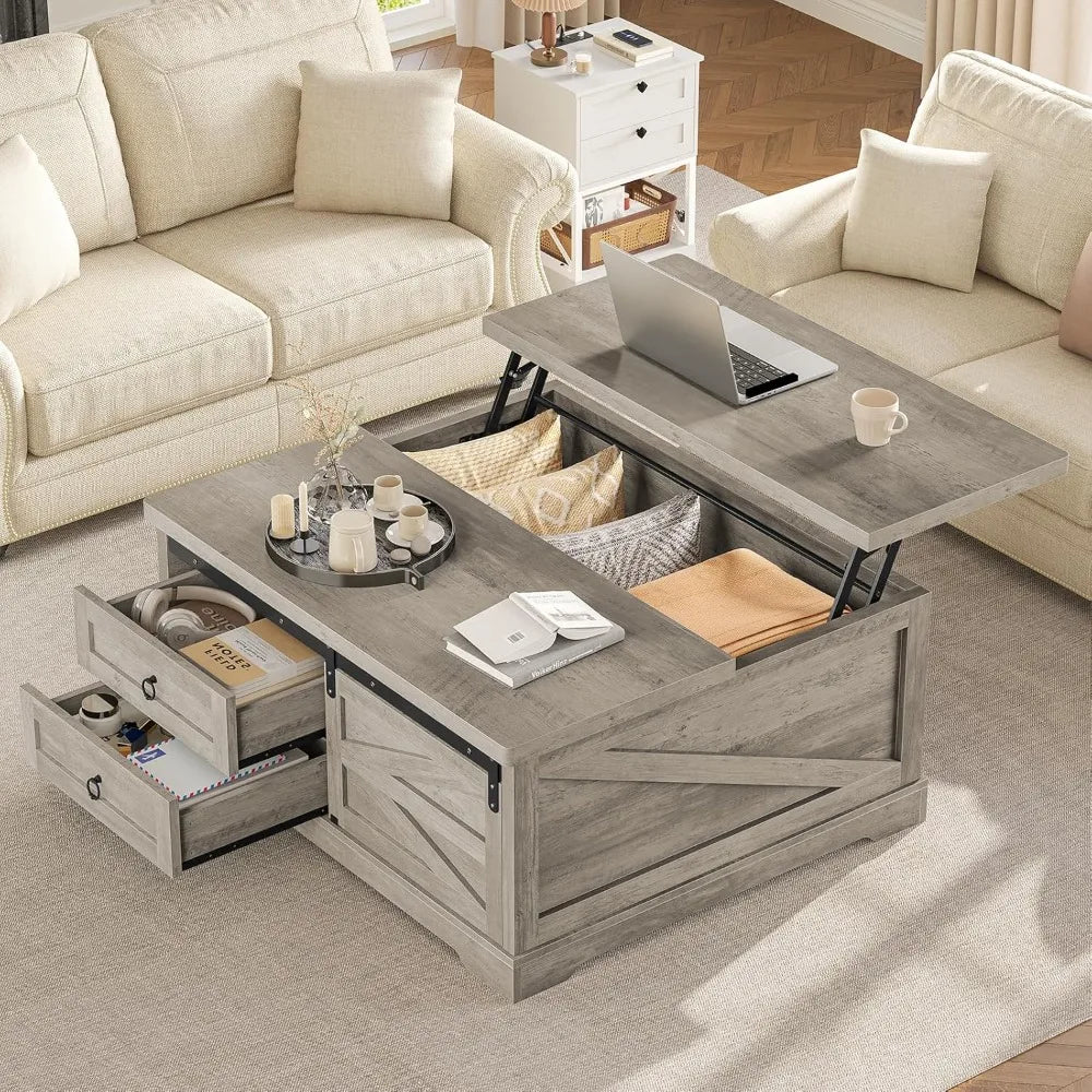 Lift Top Coffee Table with Storage