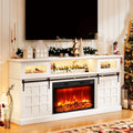 Fireplace Stand w/Power Outlets