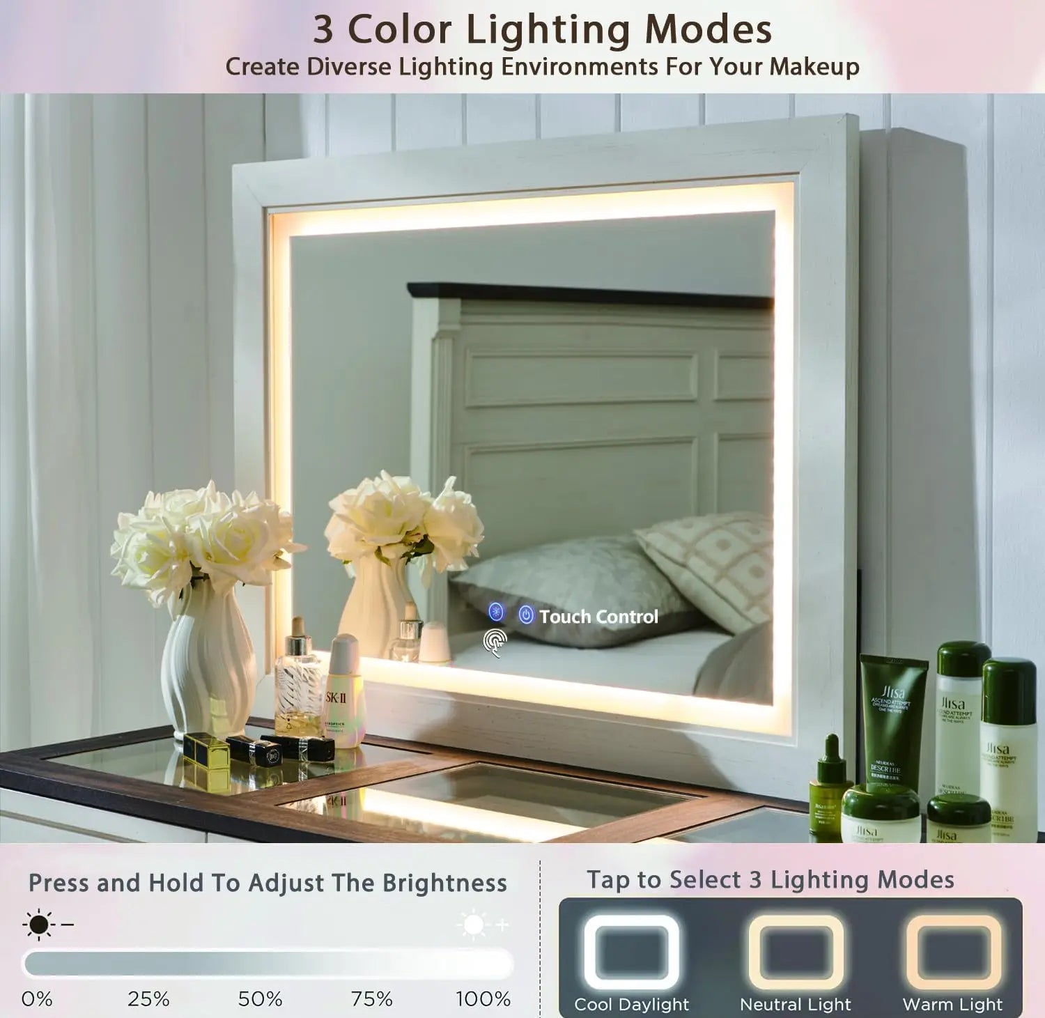 wood bedroom dresser w/glass Top