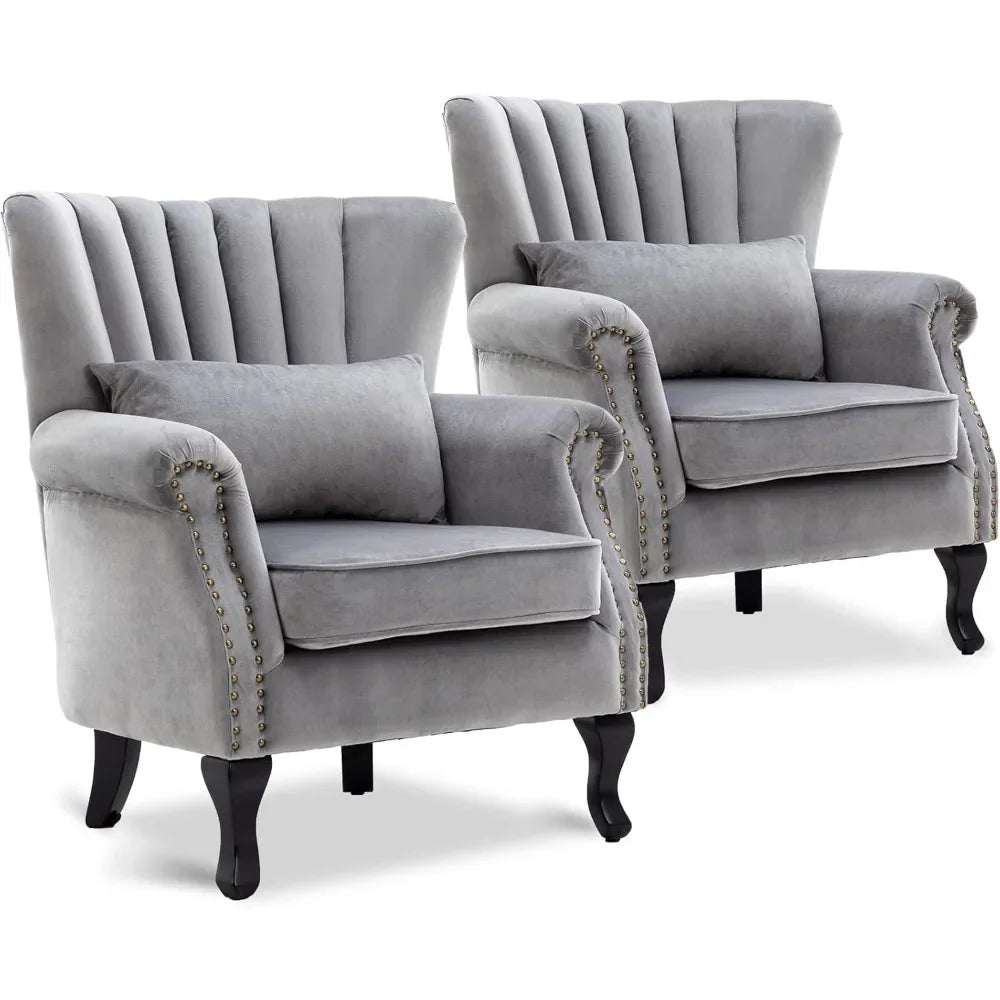 Set of 2  Comfy Corner Sofa Chair