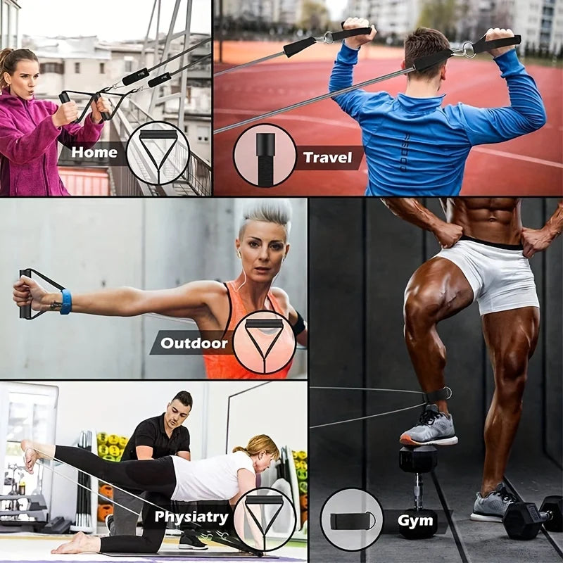 Exercise Bands W/Door Anchor