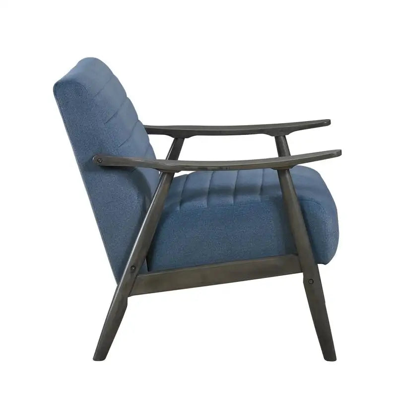 Blue Fabric Upholster Chair