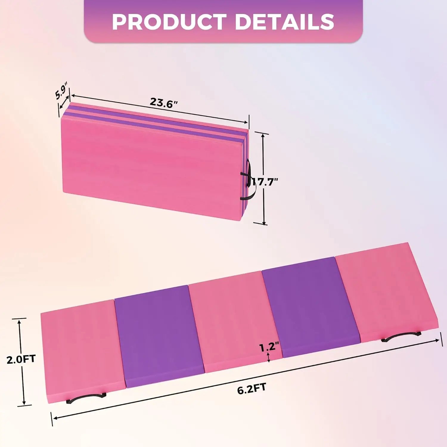 Gym Mat Thicke Extra Firm High Density